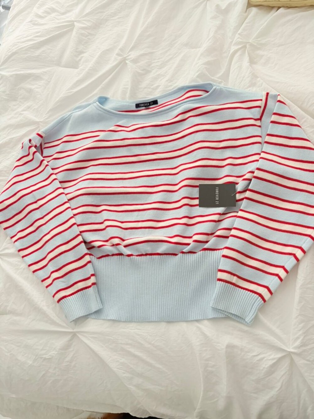 Forever 21 Striped Sweater XL